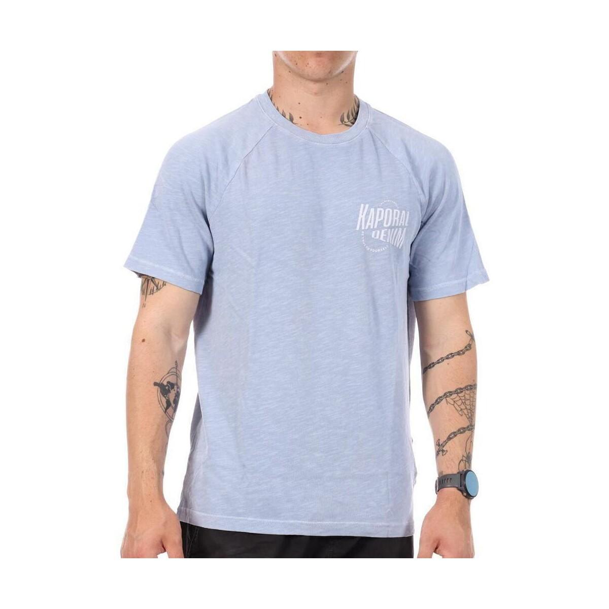 T-Shirt Garçon Kaporal Egam – 100% Coton Bio – Couleur Ecru – Style Décontracté Et Tendance