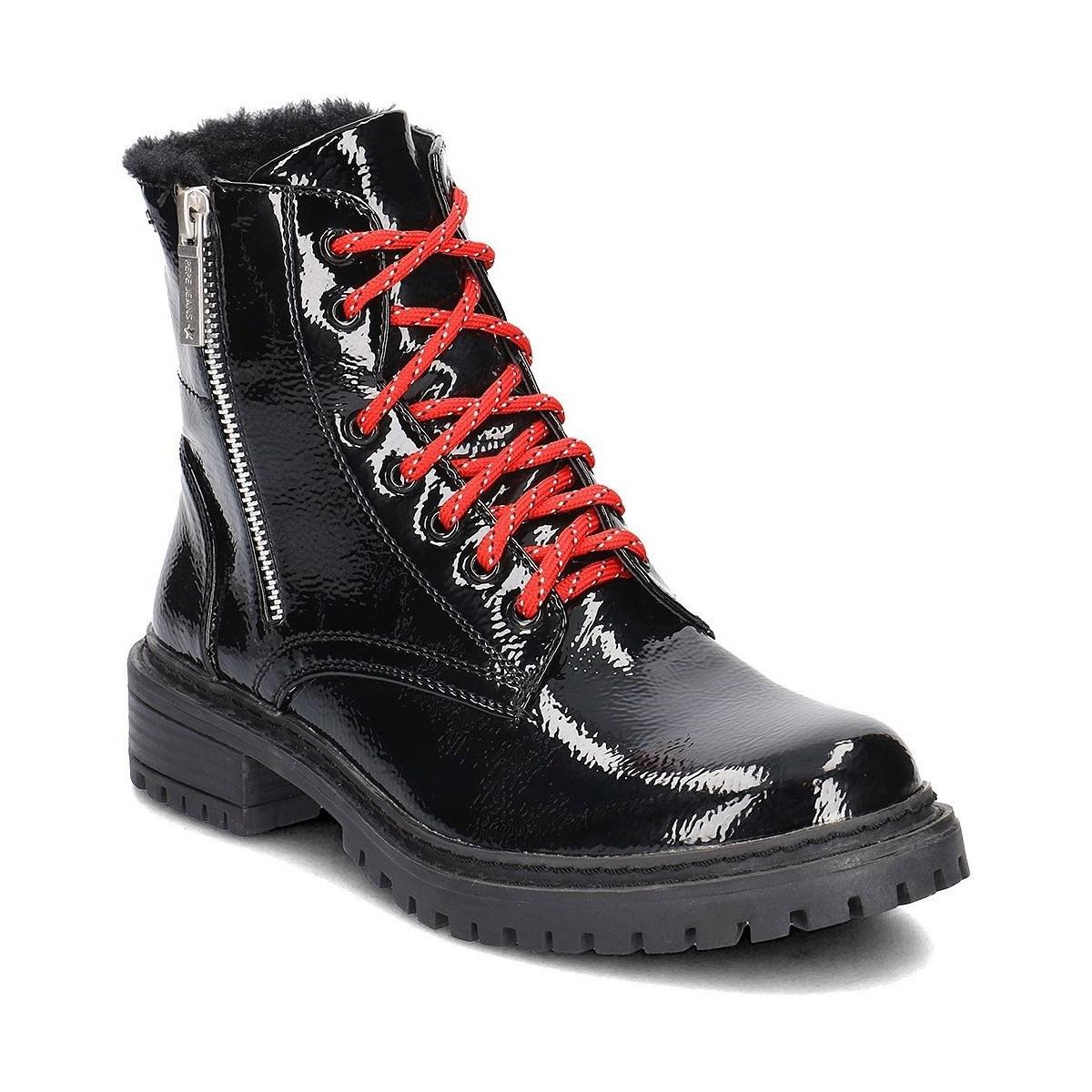 pepe jeans boots womens
