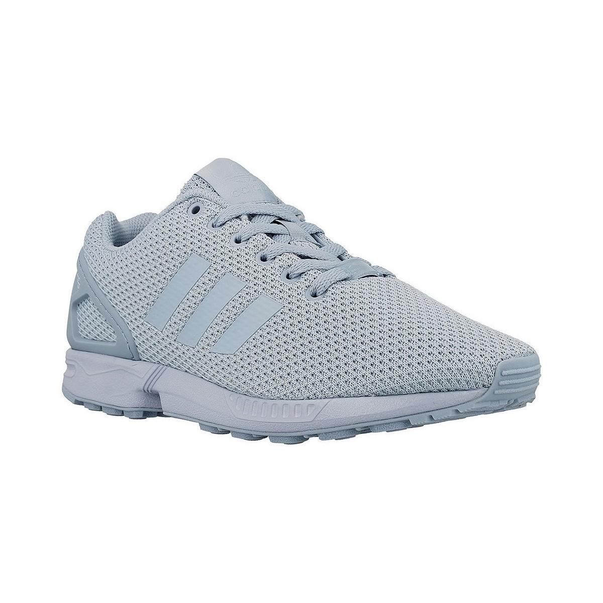 zx flux adidas zilver