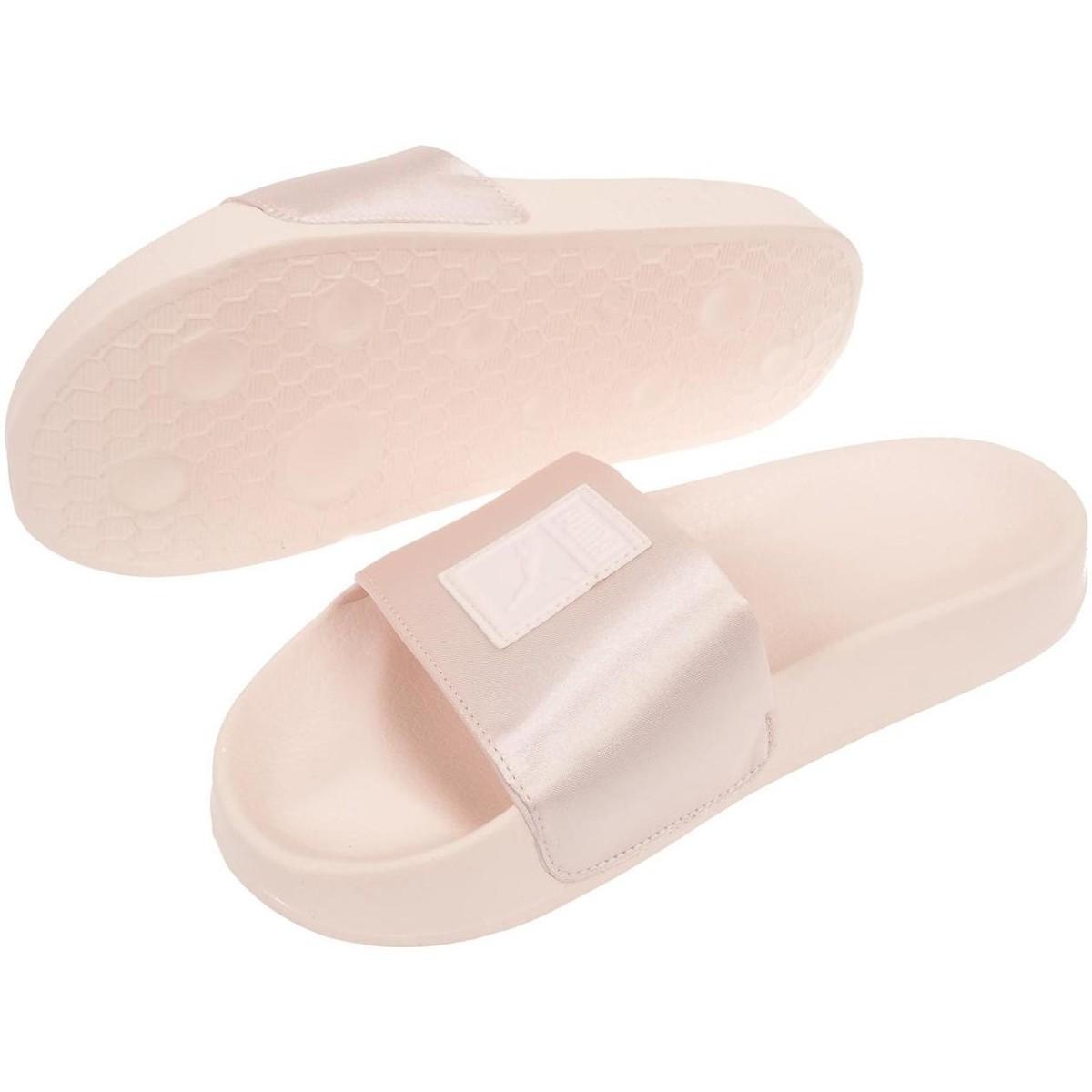 claquette rose puma
