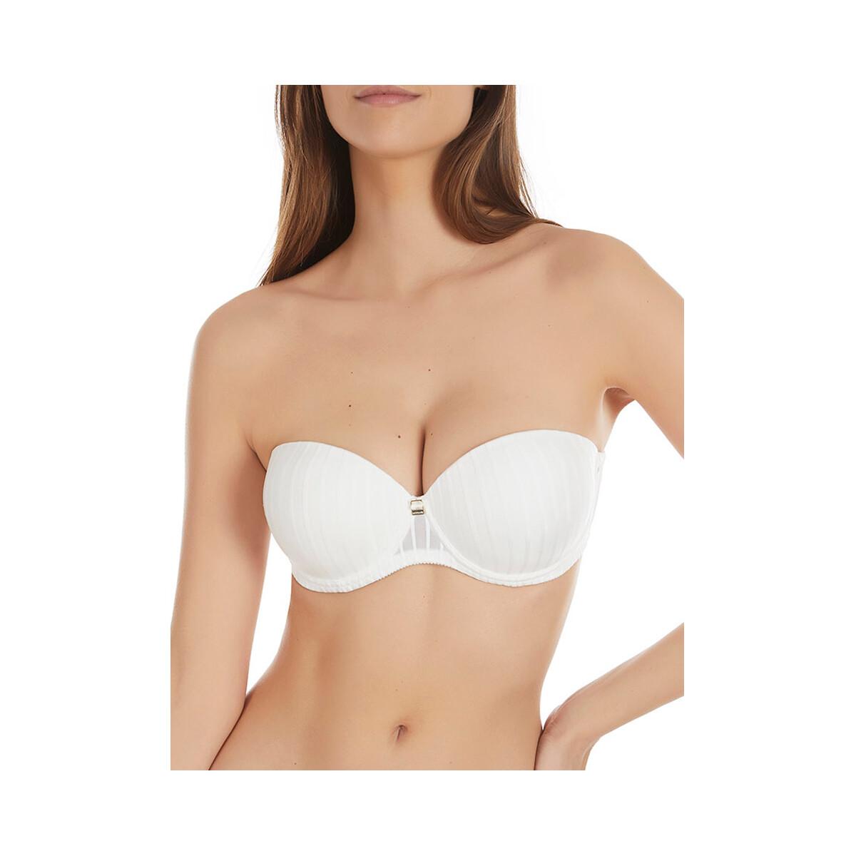 Bandeaux & bretelles amovibles Soutien-gorge écologique bandeau push-up  Glacier mariage Selmark en coloris Blanc | Lyst