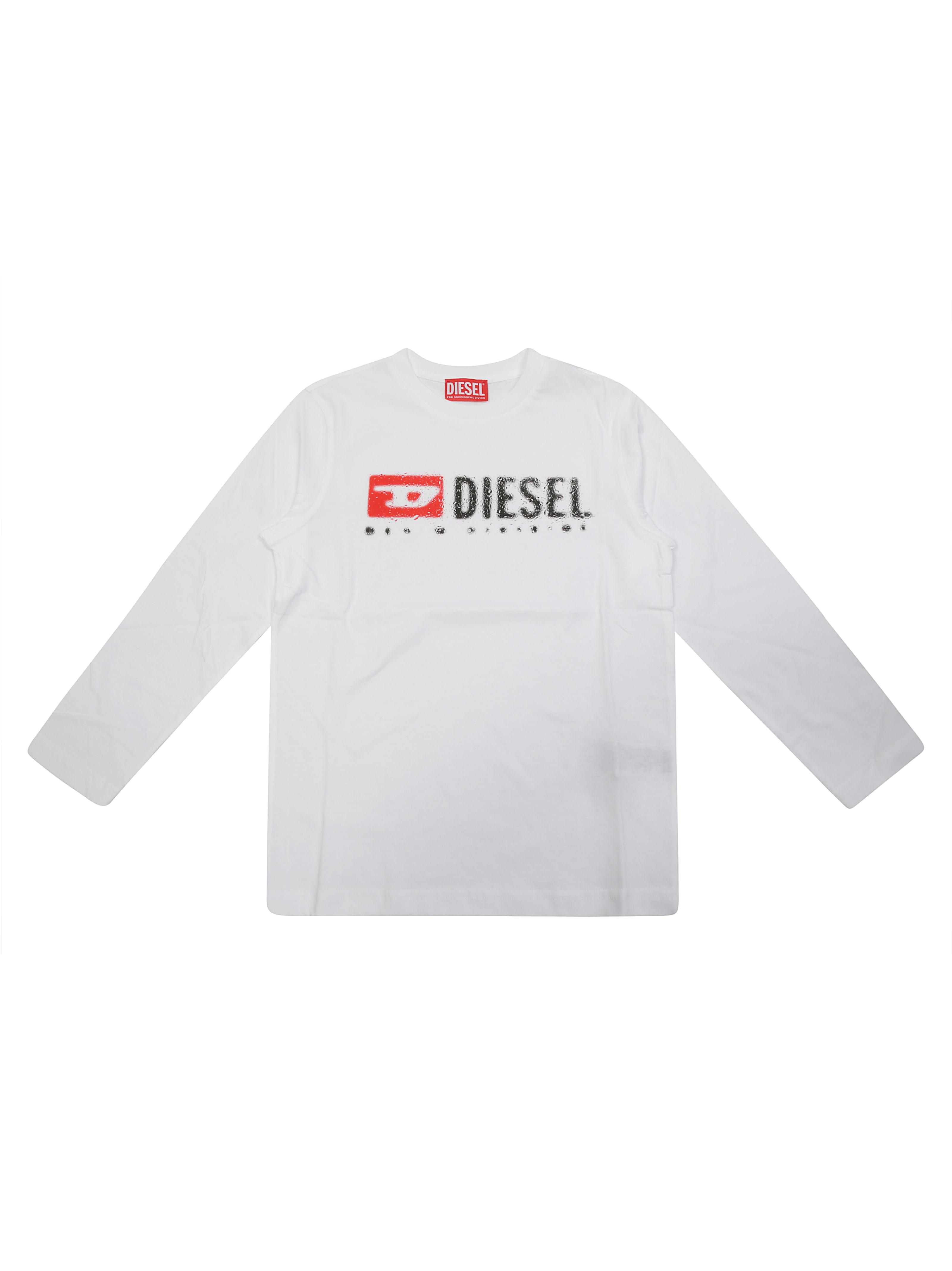関税込【DIESEL】Diegos X3 long sleeve T-shirt★White★ロゴ Diesel | Shirts | New Diesel Tdiego Long Sleeve Tshirt Size