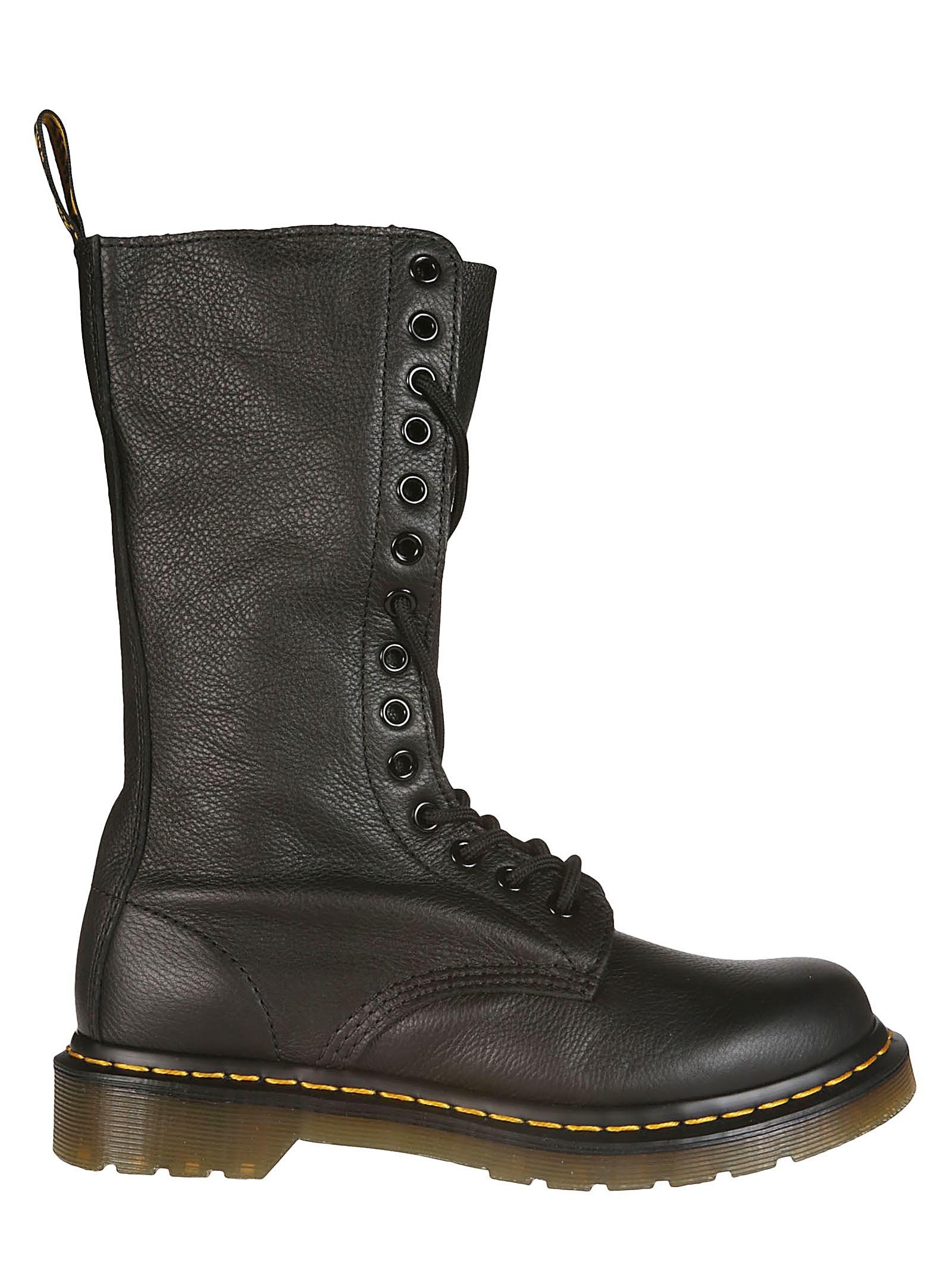 Dr. Martens 1B99 Stivale Alto Lacci in Black Lyst