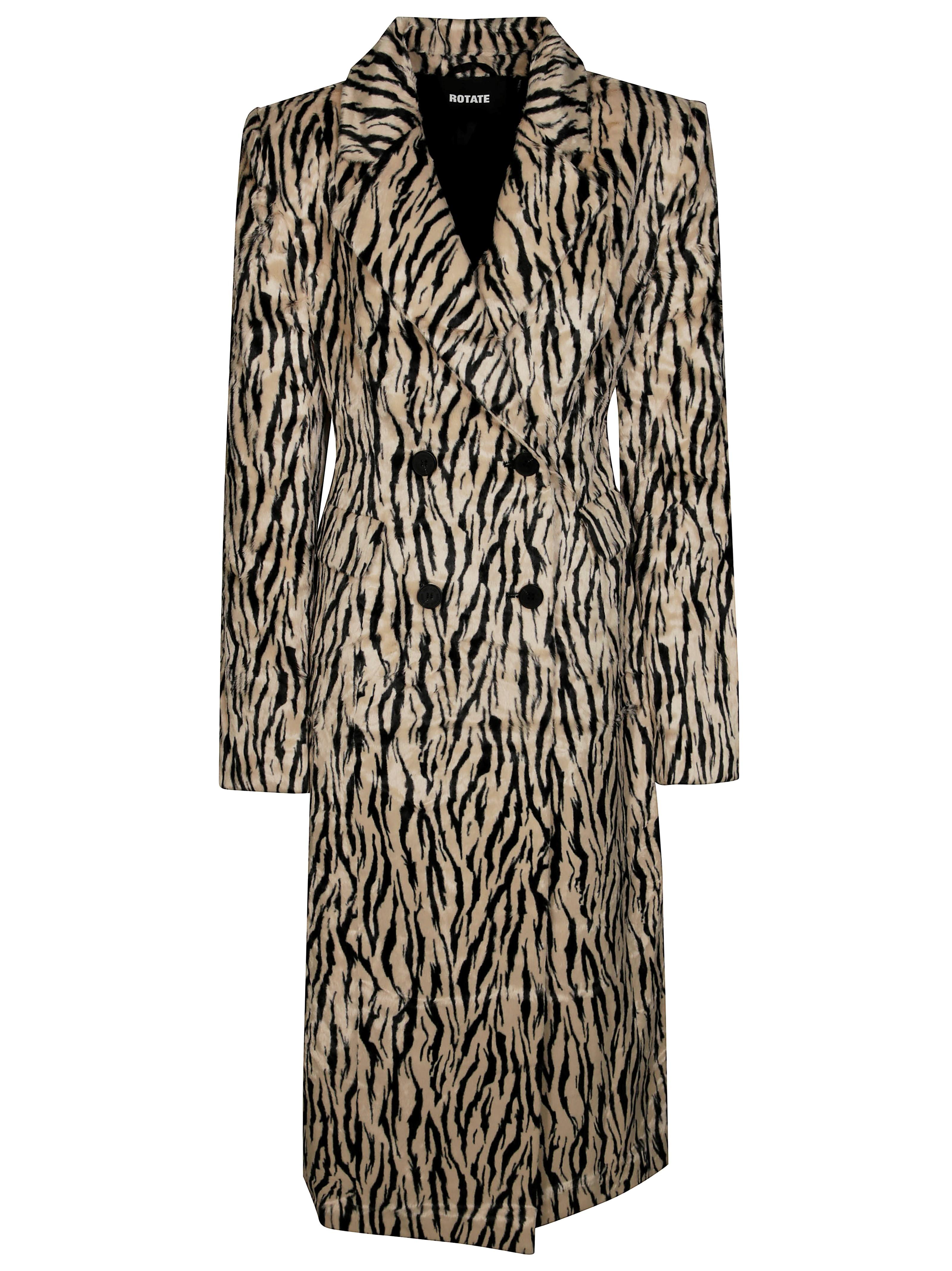 コート Rotate Birger Christensen Printed Faux Fur Coat ROTATE BIRGER CHRISTENSEN Coats for Women | Online Sale up