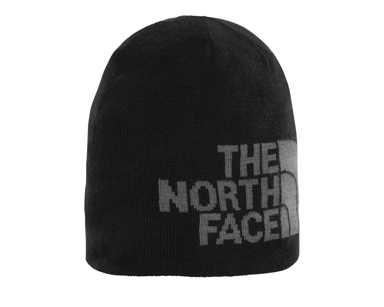 north face black beanie