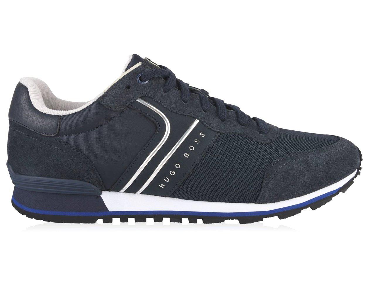 BOSS by Hugo Boss Synthetic Parkour Runn Nymx Sneakers in Blue for Men ...