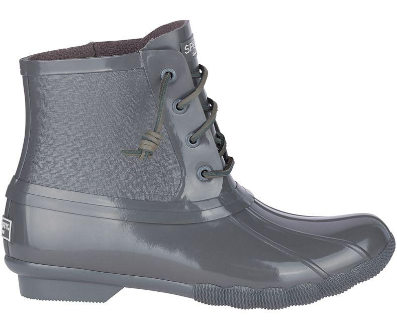 sperry saltwater rubber flooded duck boot