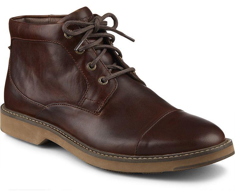 sperry brown boots
