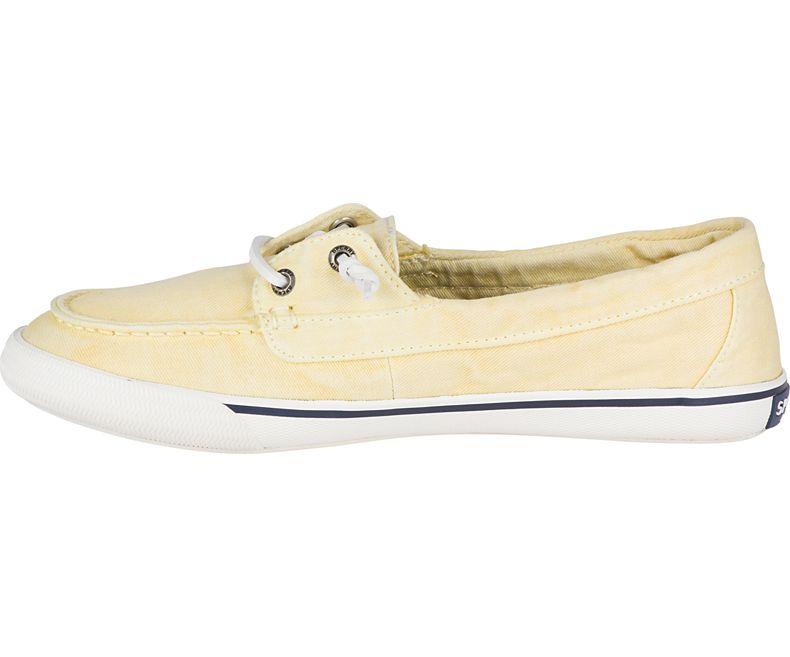 sperry yellow shoes