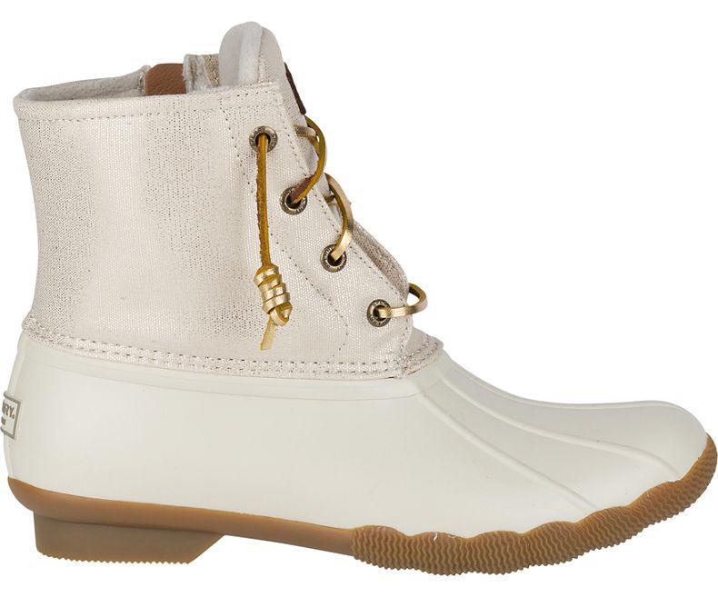 sparkle sperry boots