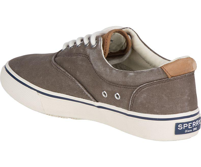 Sperry Top-Sider Canvas Men's Striper Cvo Salt Washed Twill Sneaker in Brown for Men - Lyst