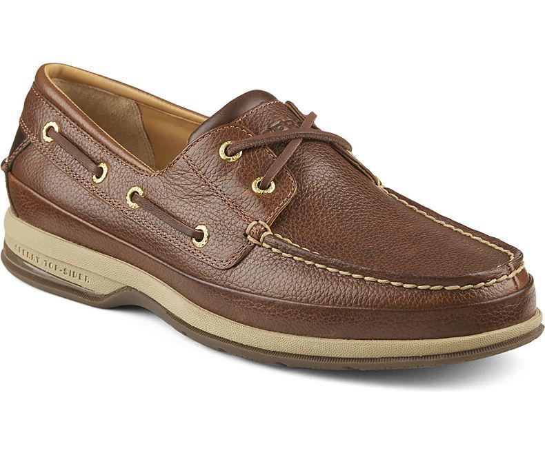 Sperry Top-Sider Gold Cup A/O 2-Eye Men's Boat Shoes Leather Comfort Walking NIB 