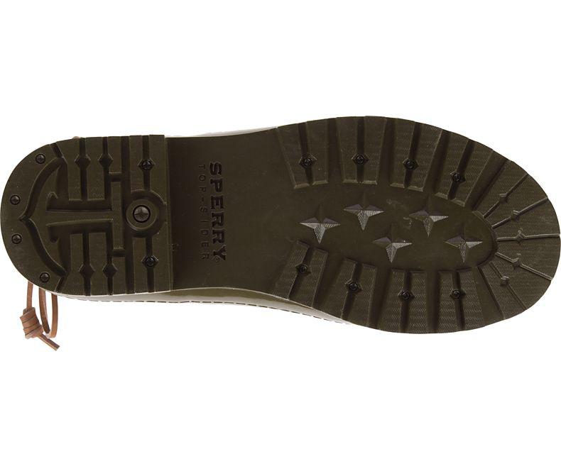 sperry walker turf rain boot olive