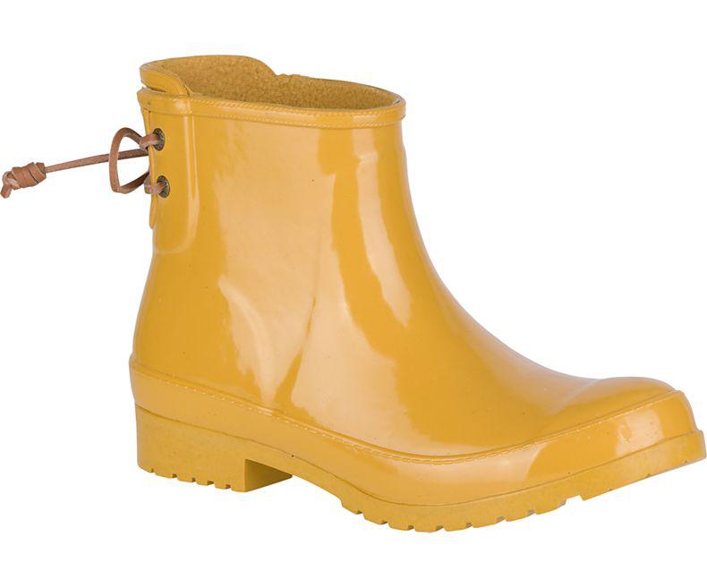 sperry ankle rain boots