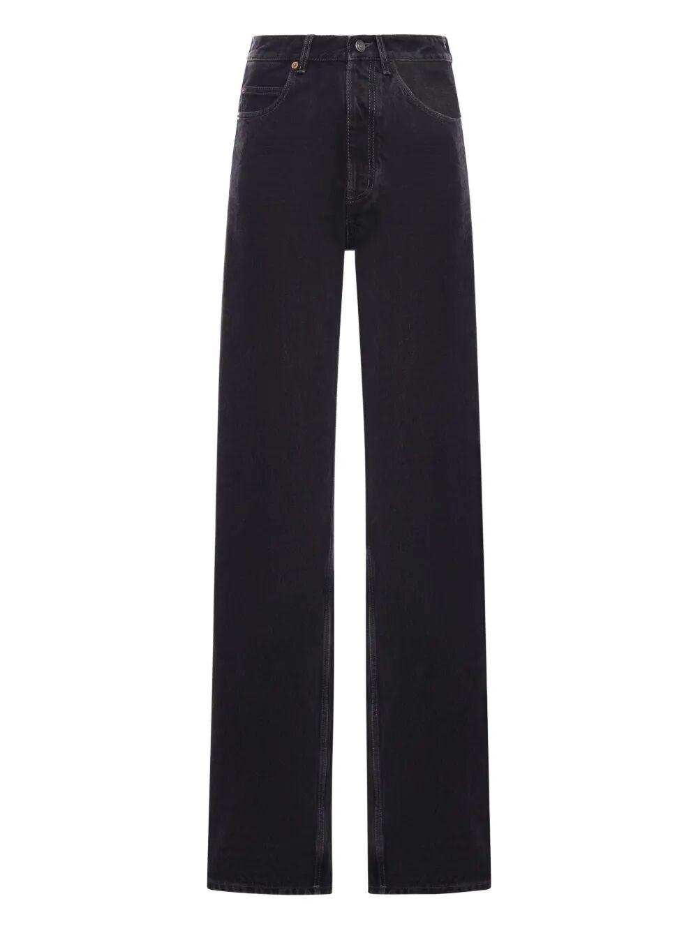 saint-laurent-Black-V-Waist-
