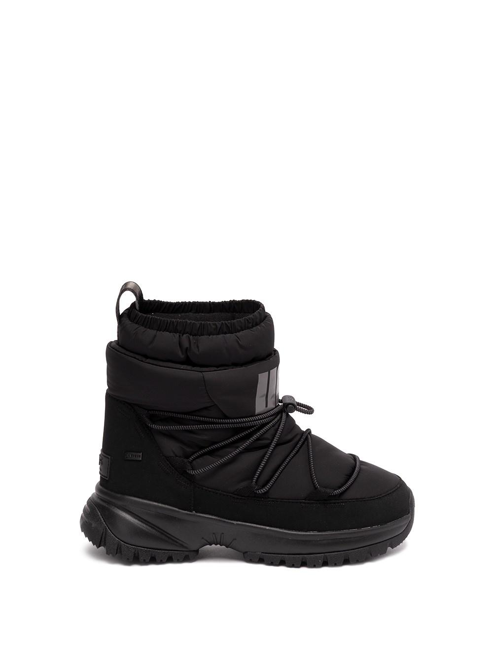 UGG `yose` Puffer Boots in Black | Lyst