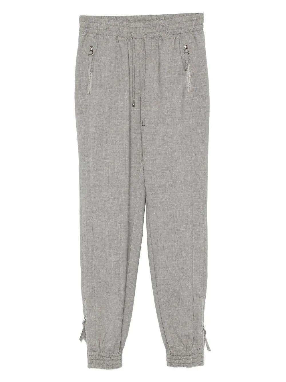 パンツ Ermanno Scervino Tailored Grey Track Pants Ermanno Scervino Track pants and sweatpants for Women