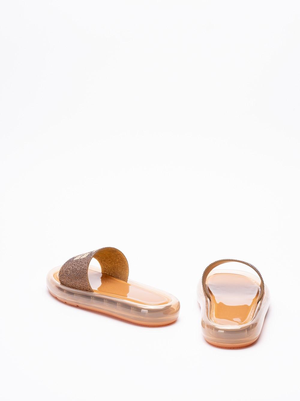 tory burch brown jelly sandals