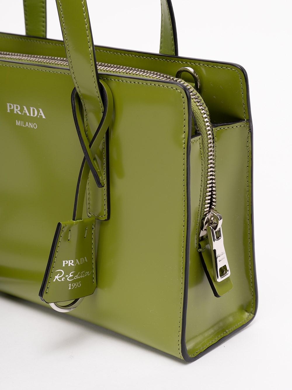 Prada Re-edition 1995 Mini Handbag in Green | Lyst