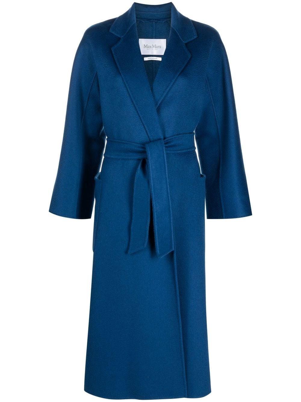 Max Mara `ludmilla` Coat in Blue | Lyst