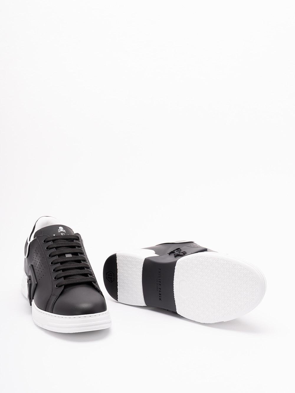 スニーカー Philipp Plein PACS USC 0459 PLE025N LO-TOP HEXAGON Sneakers Leather Lo-Top Sneaker Hexagon | Philipp Plein