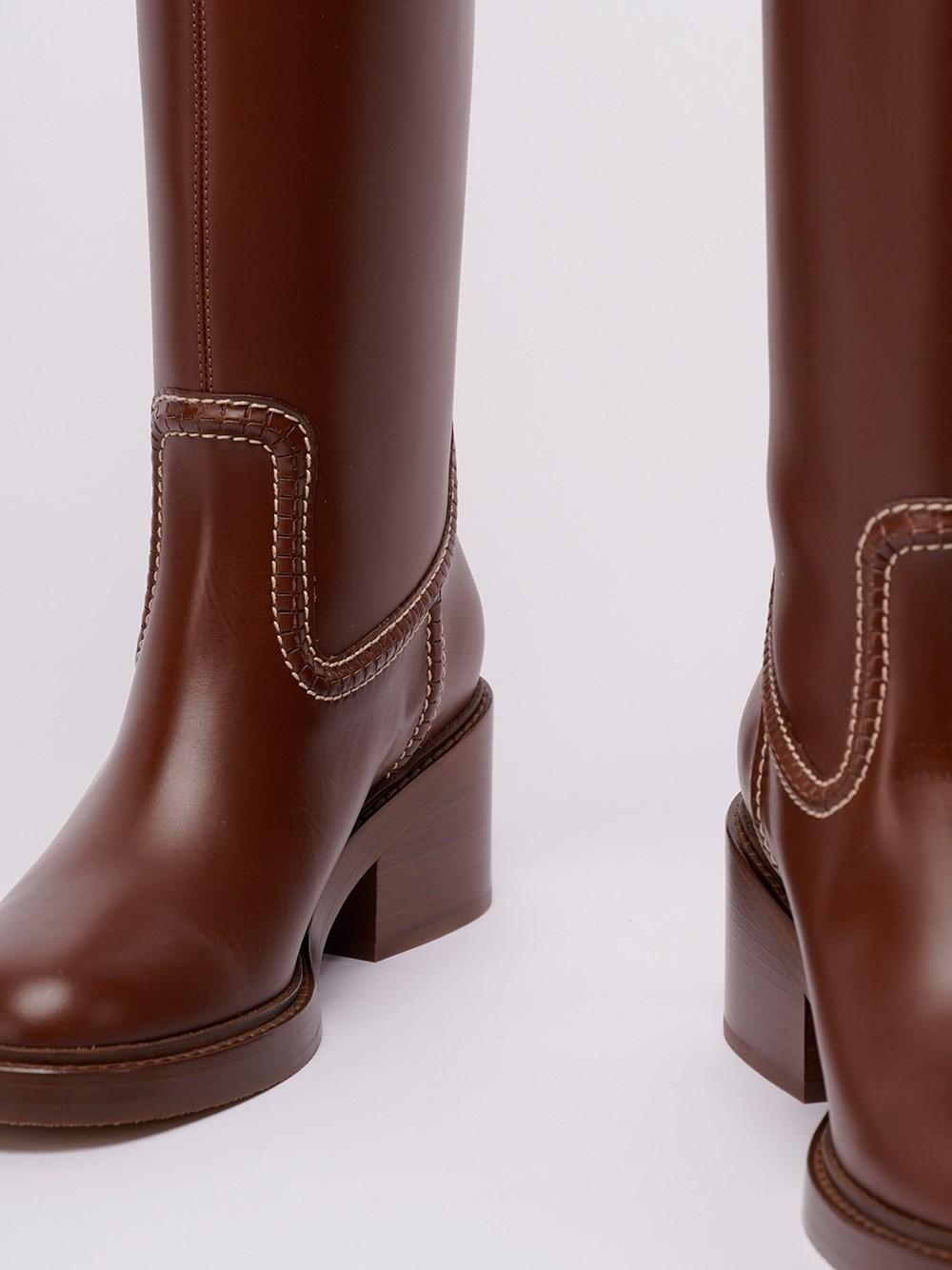CHLOÃ - Mallo Leather High Boots