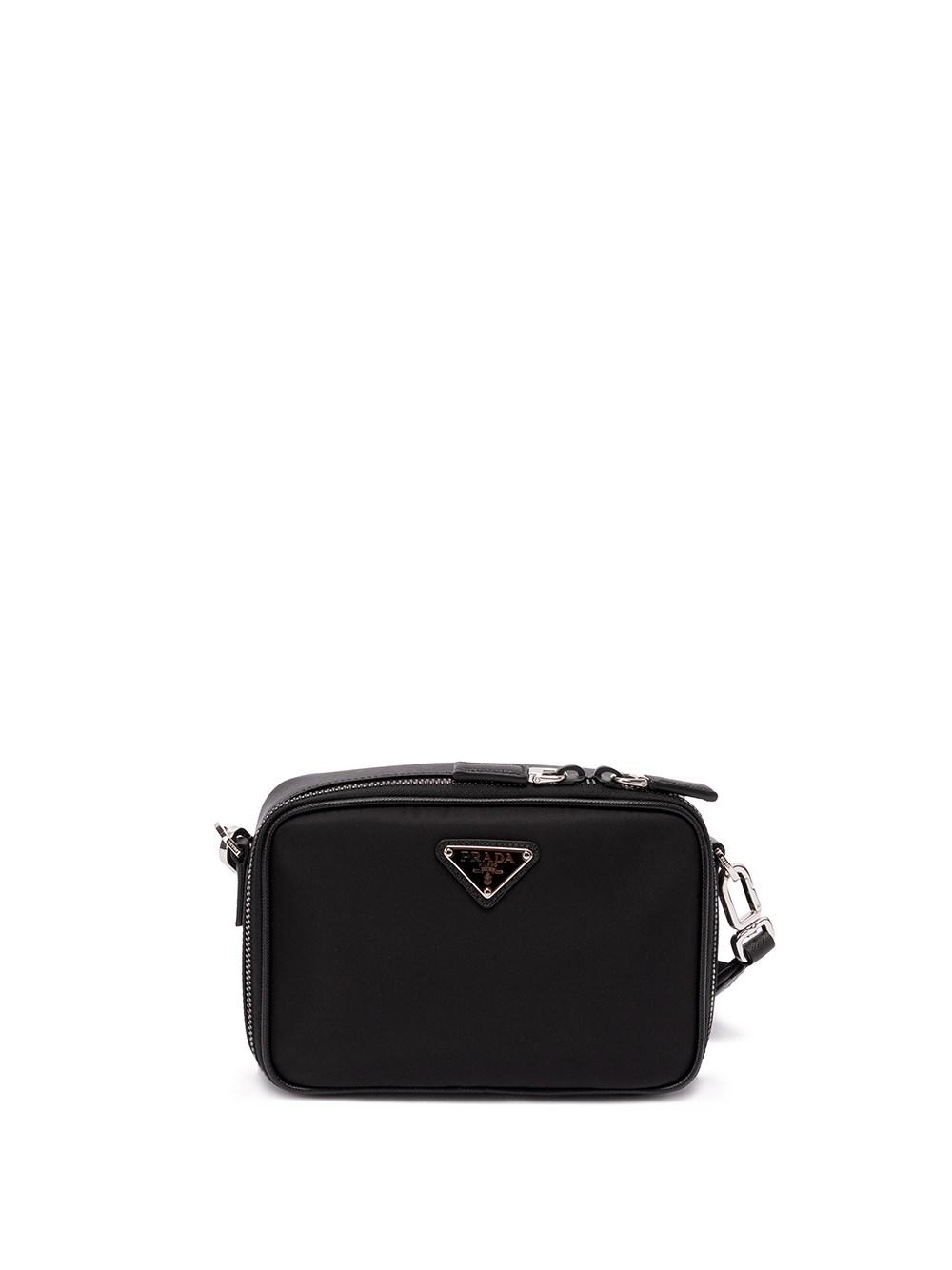 Prada `re-nylon` And Saffiano Leather ` Brique` Bag in Black for Men | Lyst