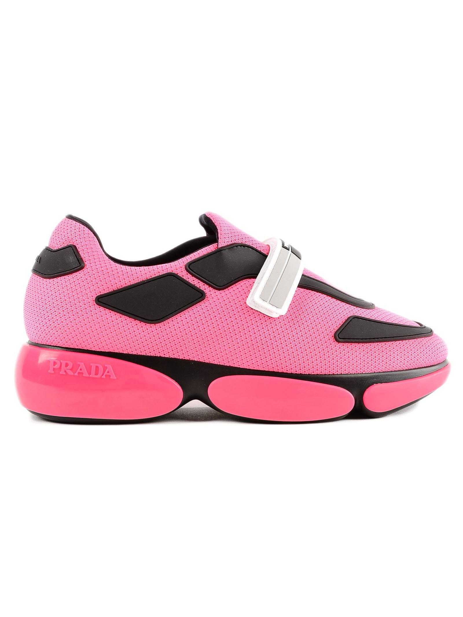 prada cloudbust womens pink