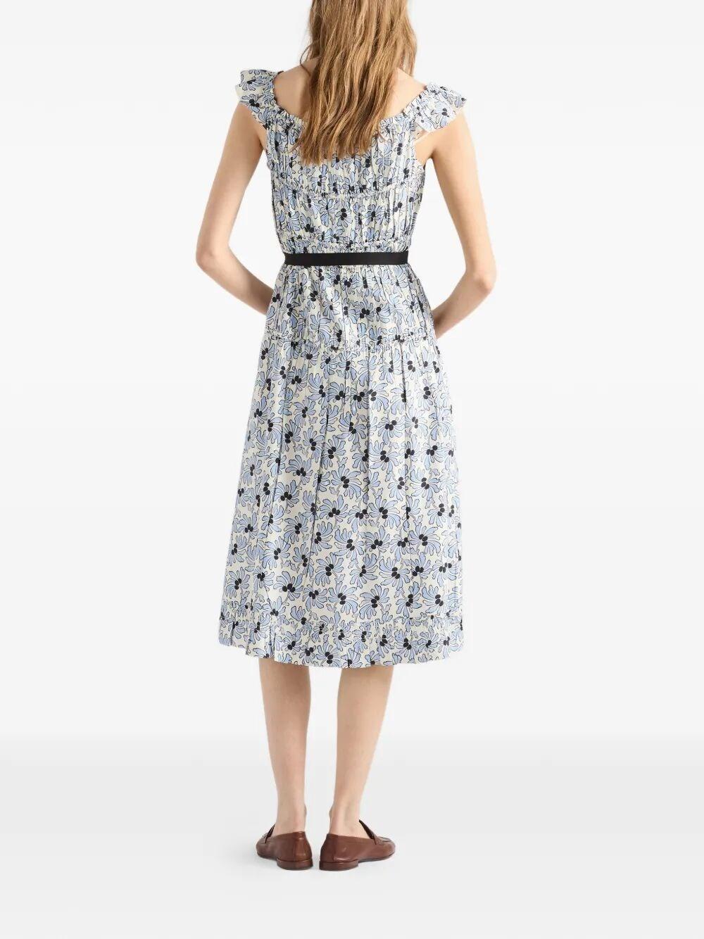 prada beach dress Allira Tie Waist Cover Up Beach Dress S/M