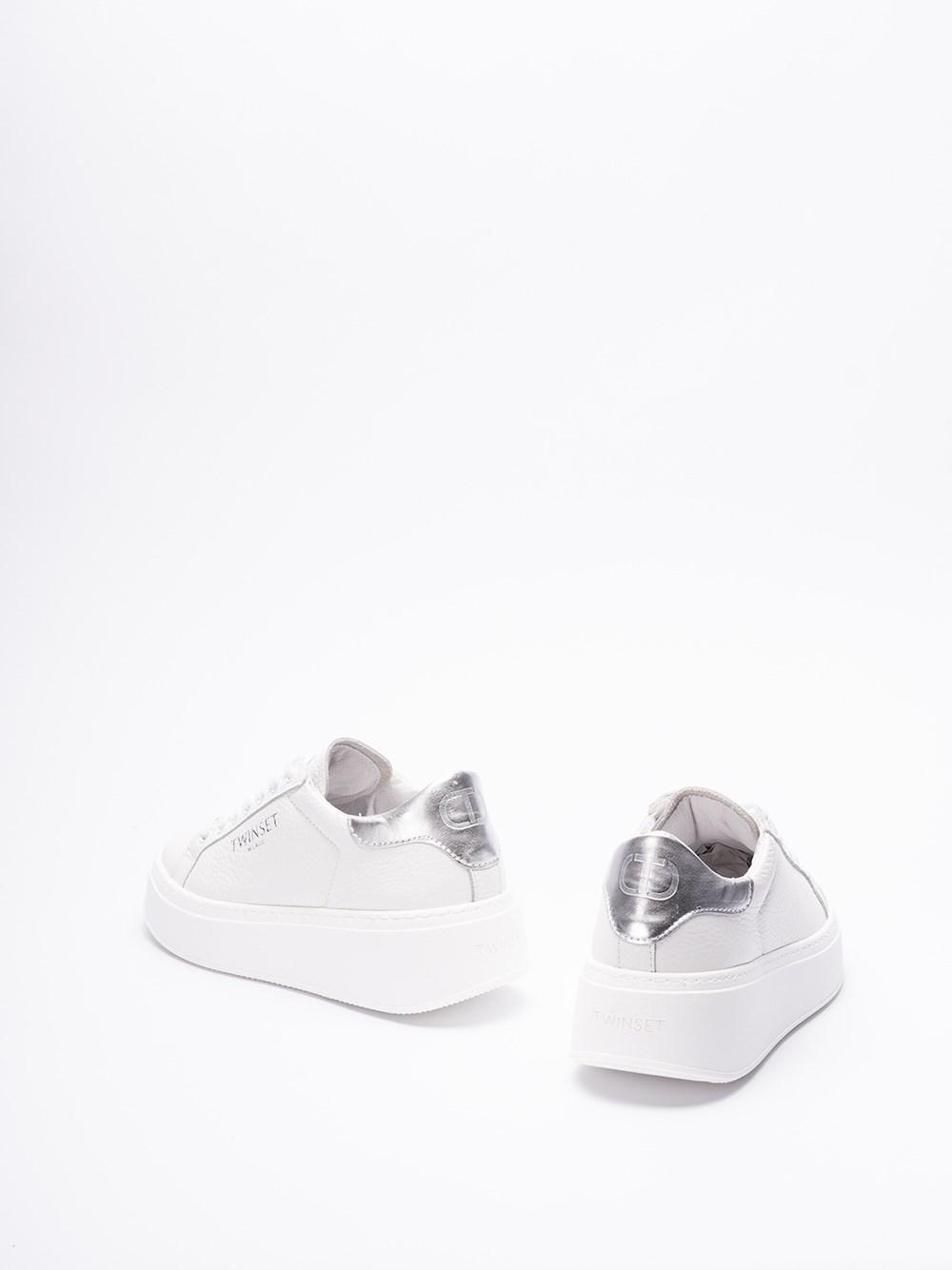 Twin Set Low-top Sneakers in White | Lyst
