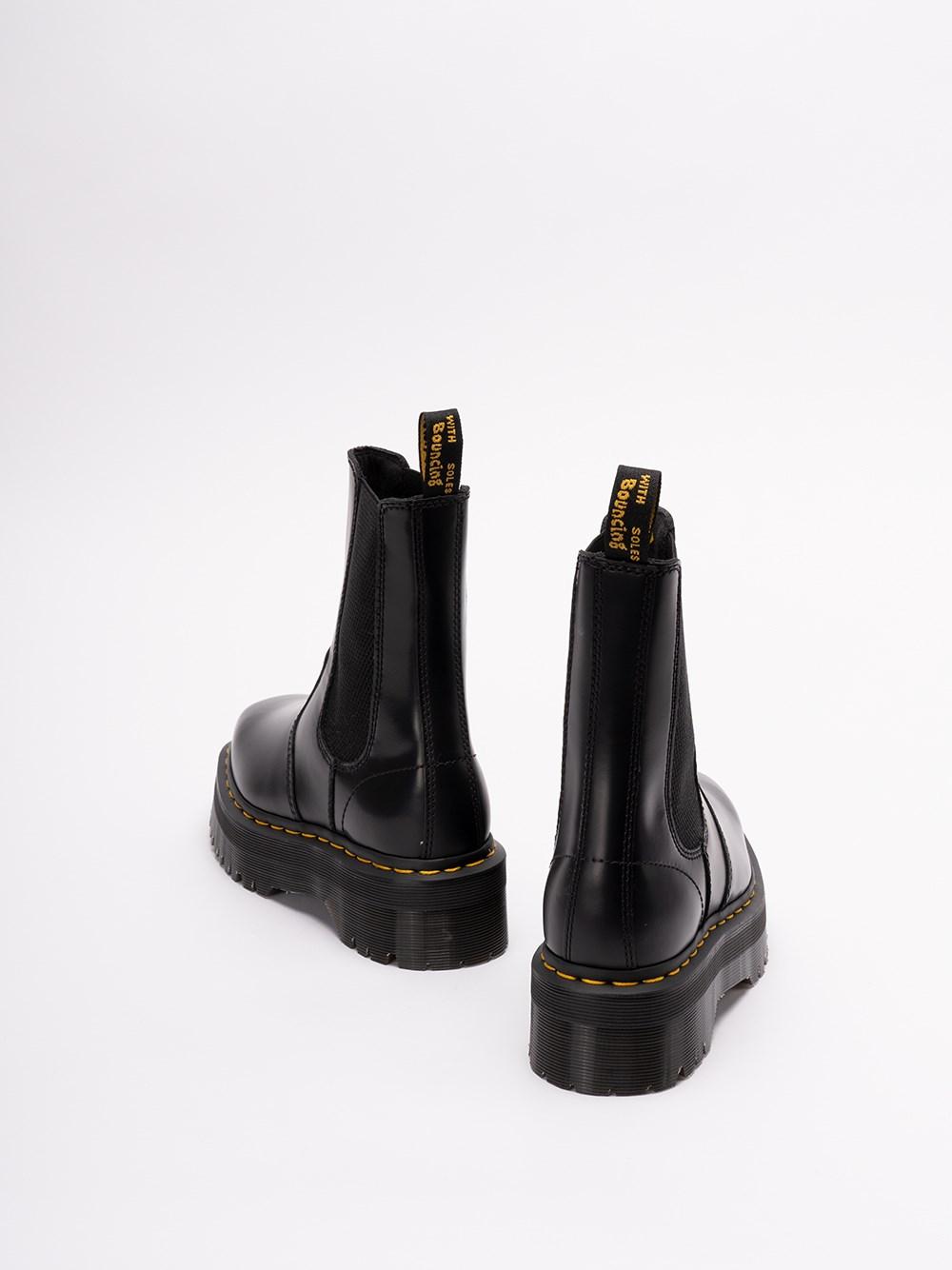 Dr. Martens `2976 Hi Quad Squared` Boots in Black | Lyst