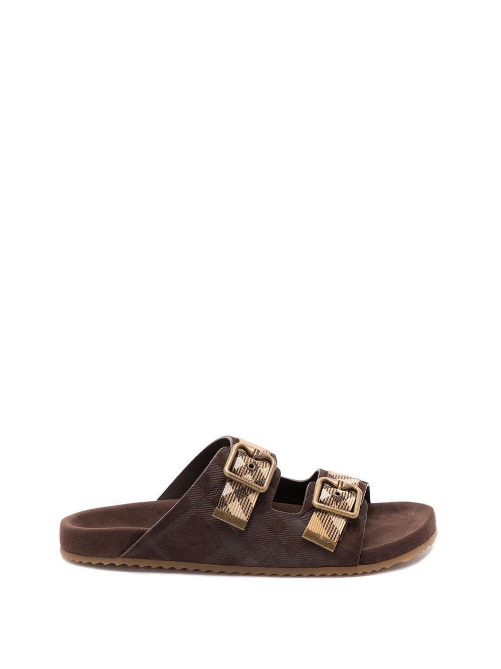 Burberry Leather sandals for Men | Online Sale up to 50% off | Lyst