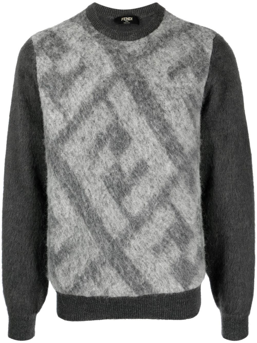 Fendi grey sweater cheap