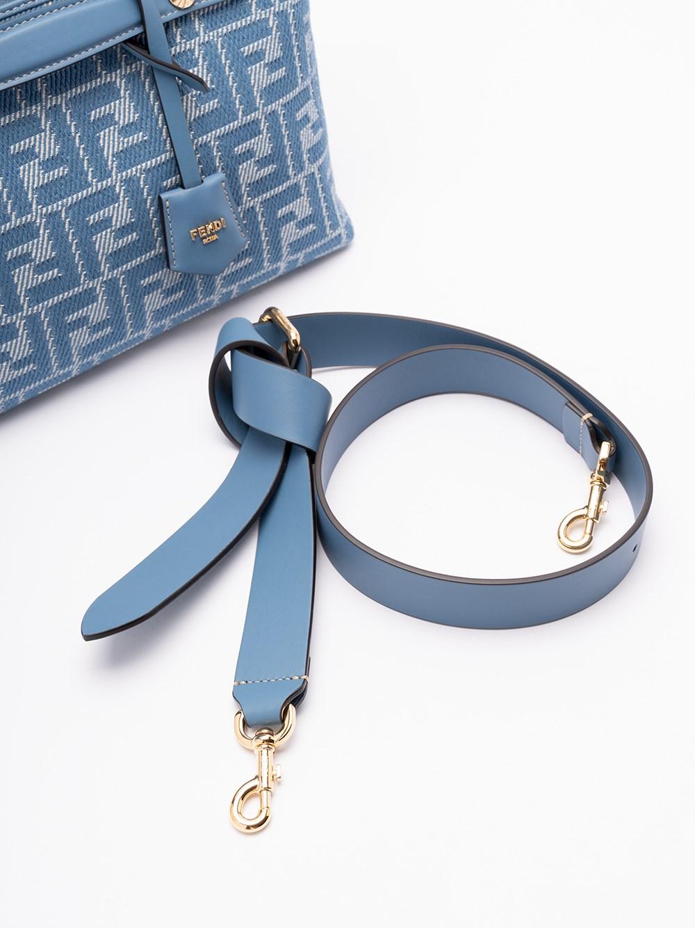 ポーチ Fendi By The Way Denim Effect Pouch Fendi 'By The Way' Denim Effect Pouch in Blue | Lyst