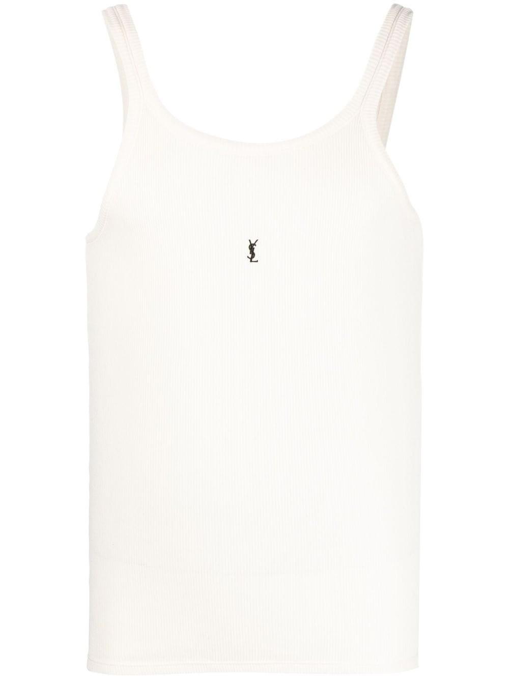 T-shirt Yves Saint Laurent Beige size L International in Cotton