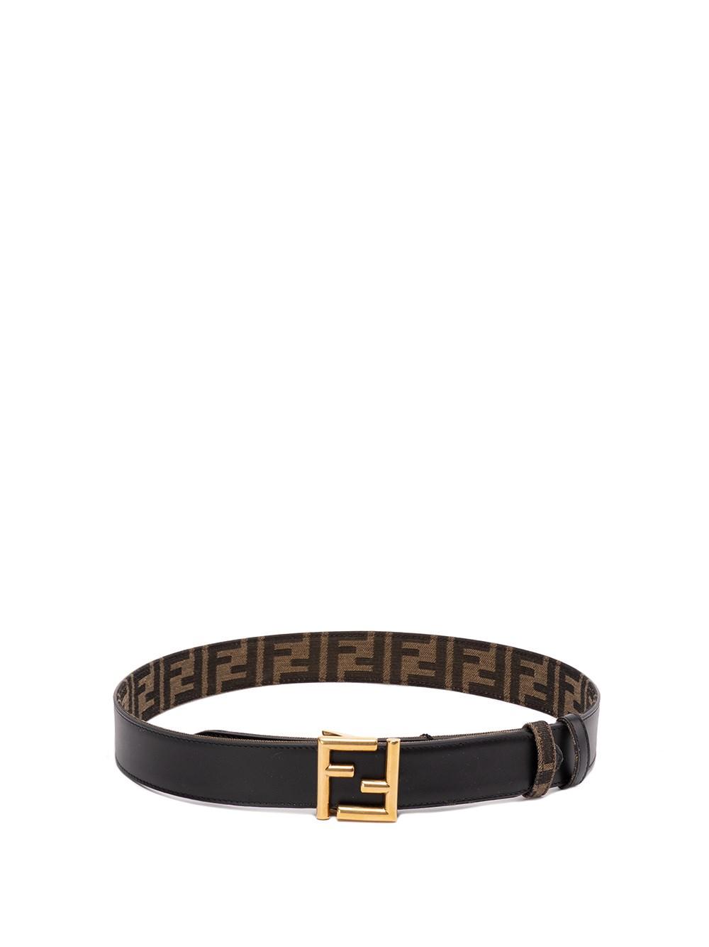 fendi white belt