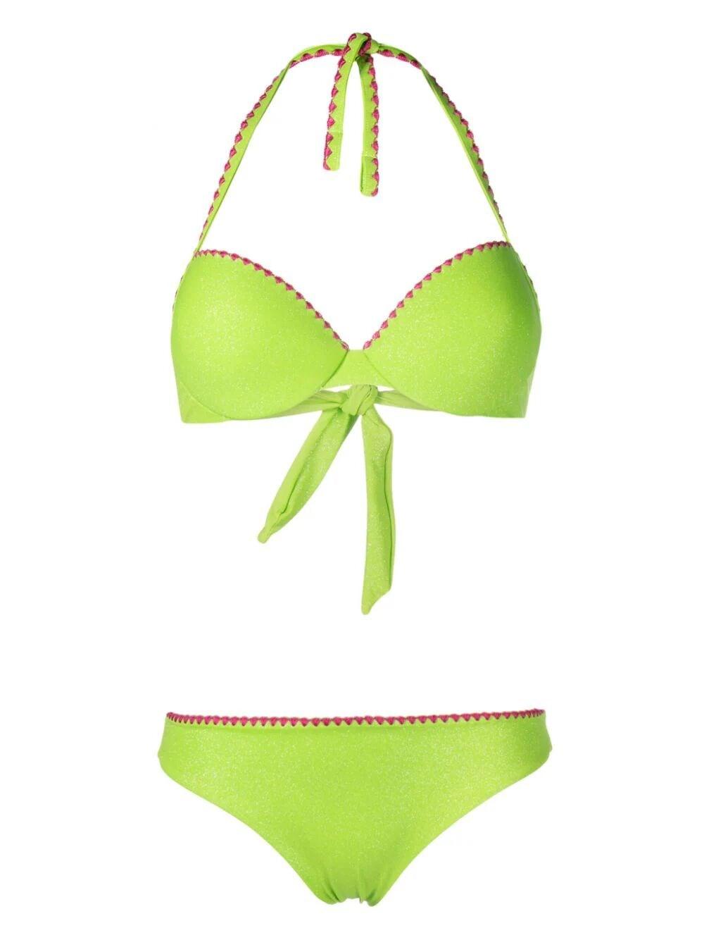Twin Set Bikini in Green | Lyst