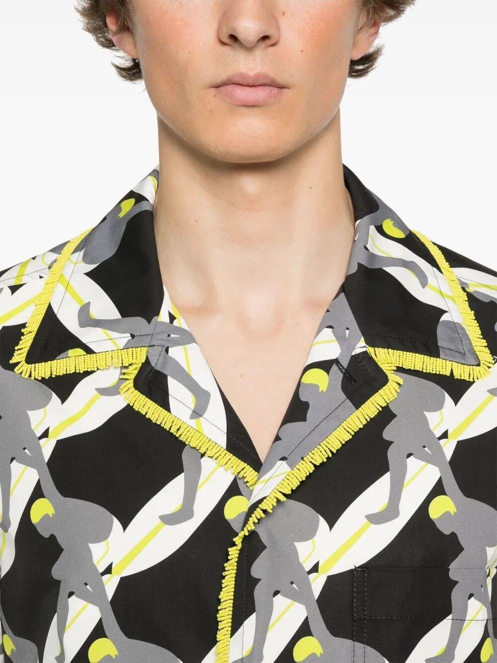 【関税込み】gucci Twisted surf' shirt Multicolor Gucci Shirts for Men | Lyst