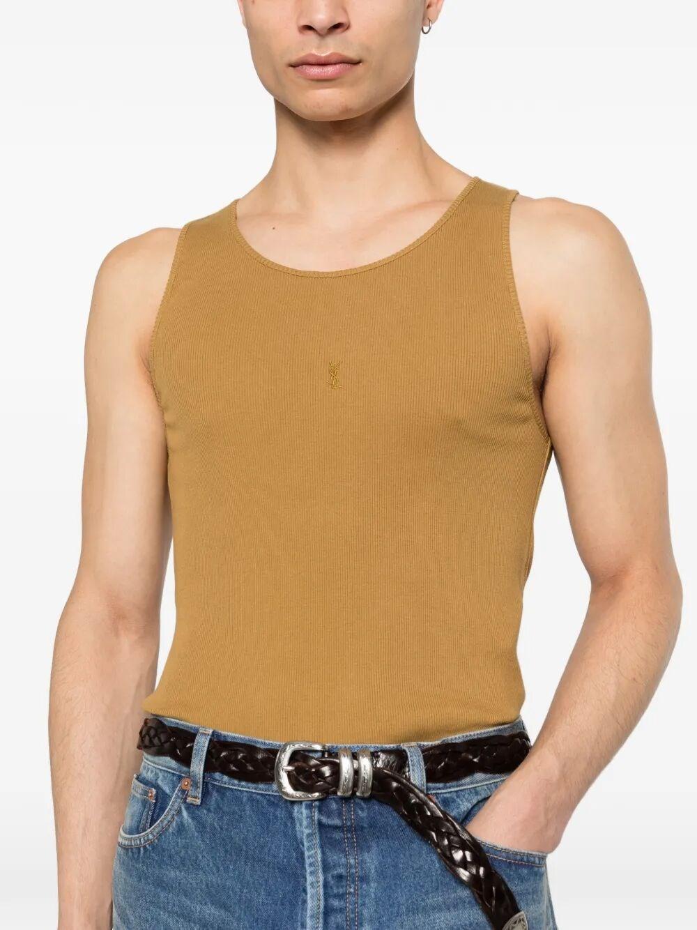 Men's Saint Laurent Sleeveless t-shirts | Lyst