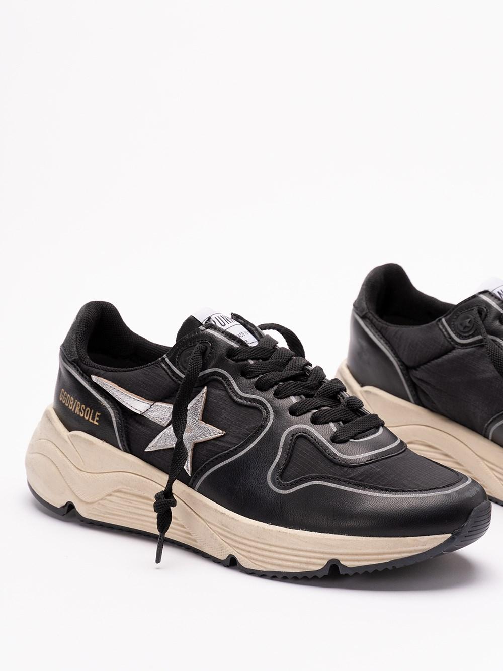 Running Sole Black Golden Goose Sneakers Homme Men's Running Sole