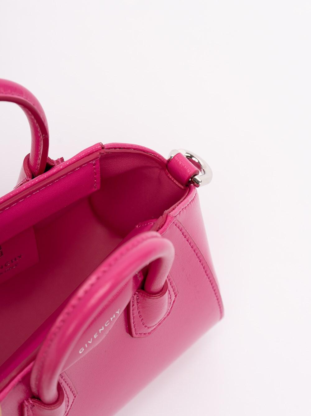 Givenchy Micro `antigona` Bag in Pink