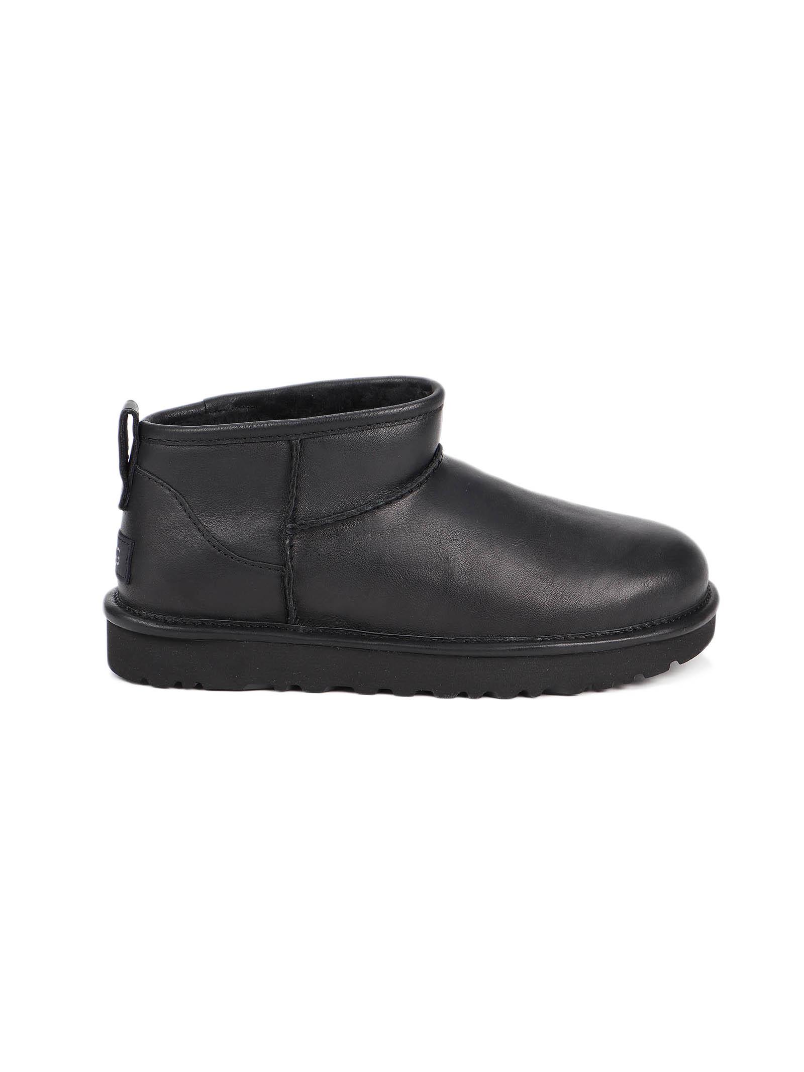 classic ultra mini leather boot ugg