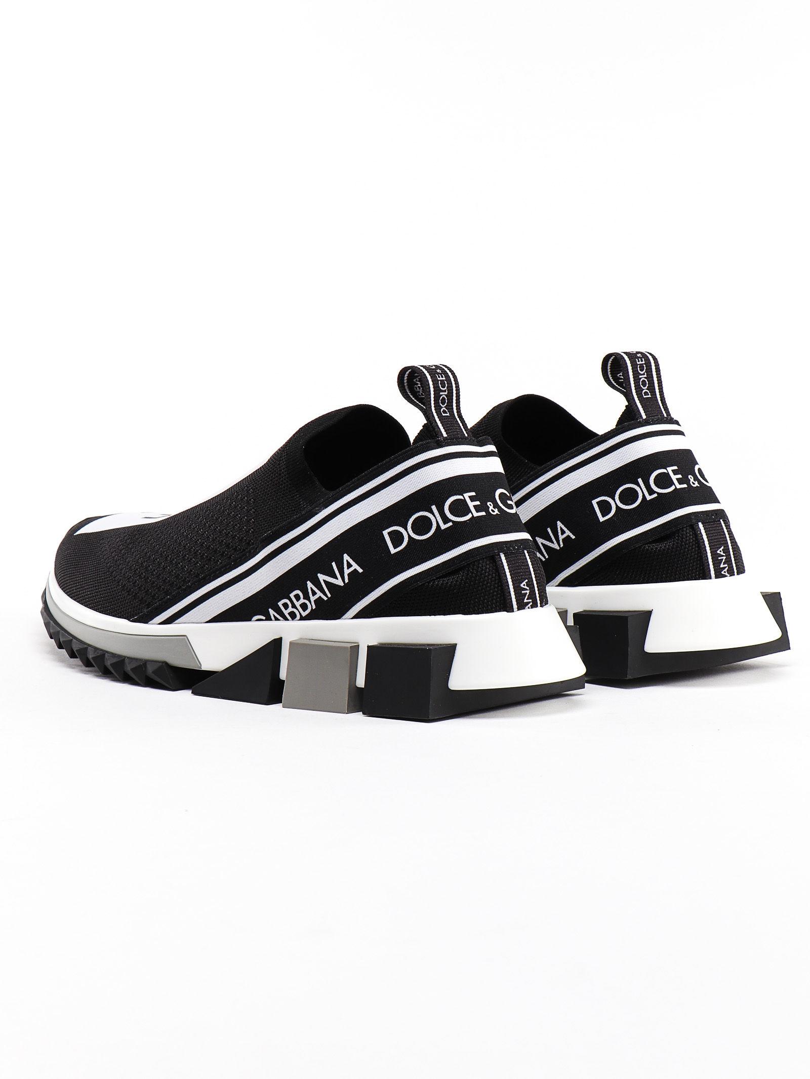Dolce & Gabbana Synthetic Sorrento Sneaker in Black for Men - Lyst