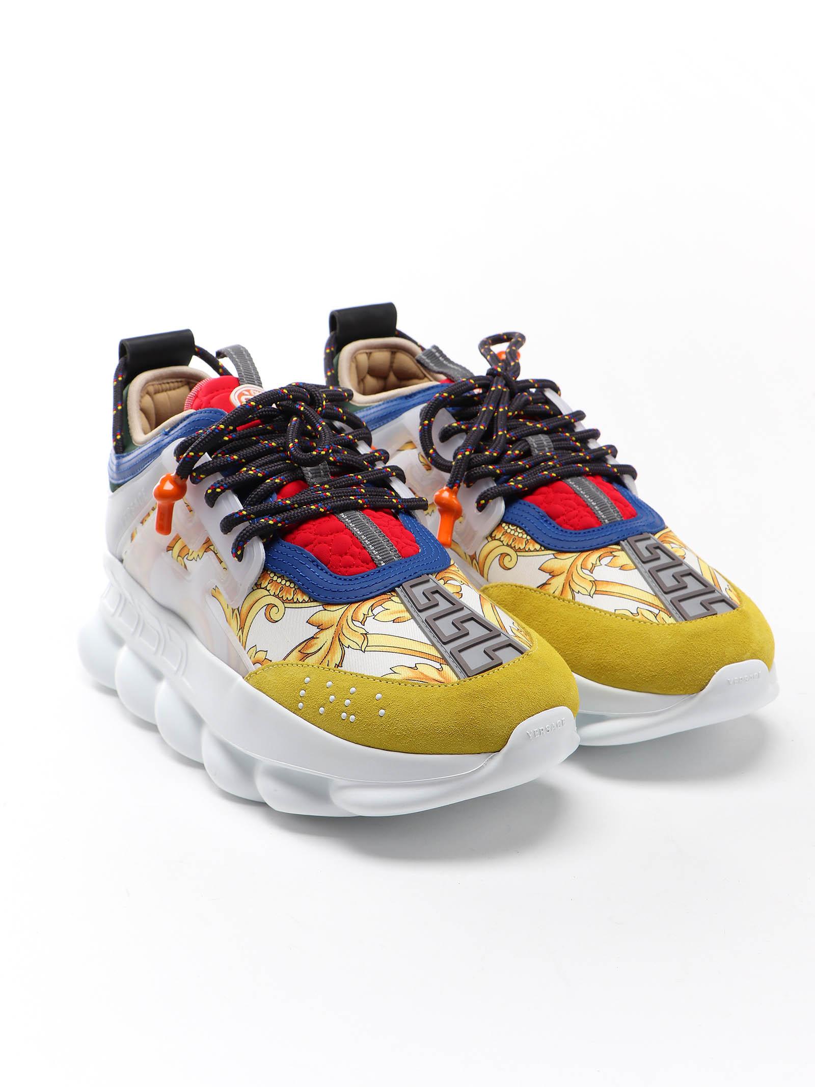 new versace sneakers chain reaction