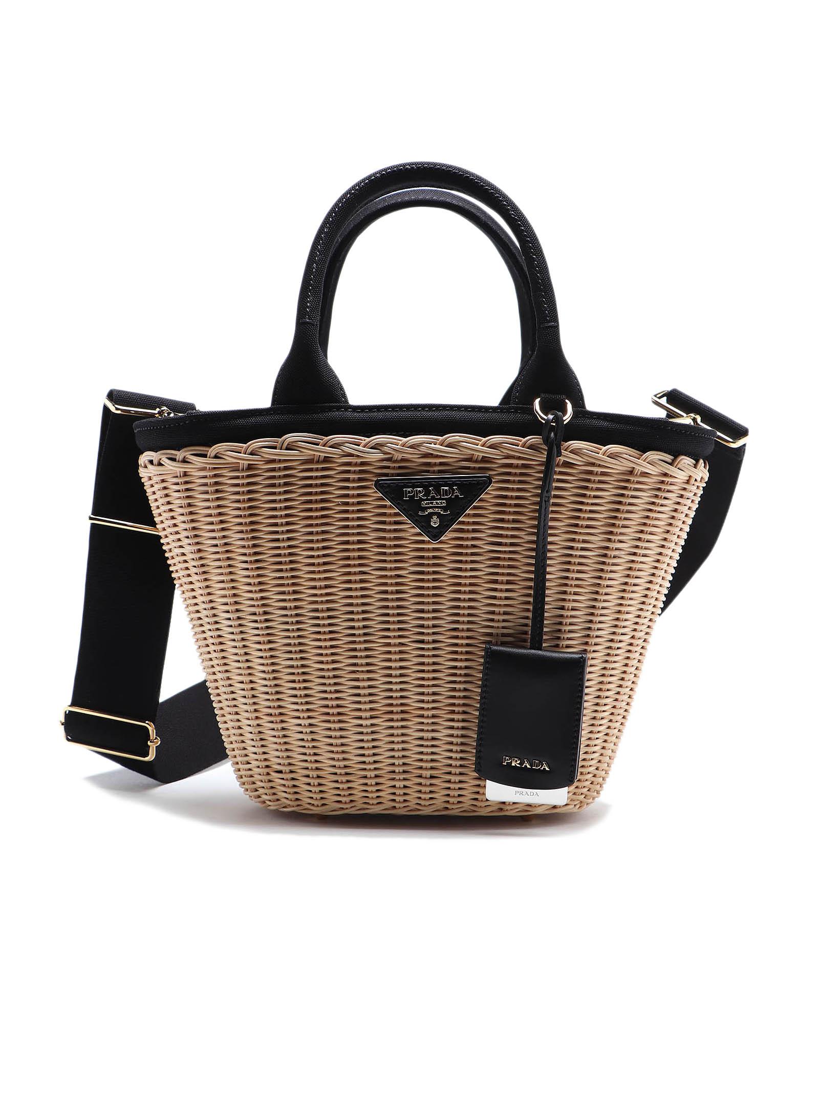 prada midollino bag