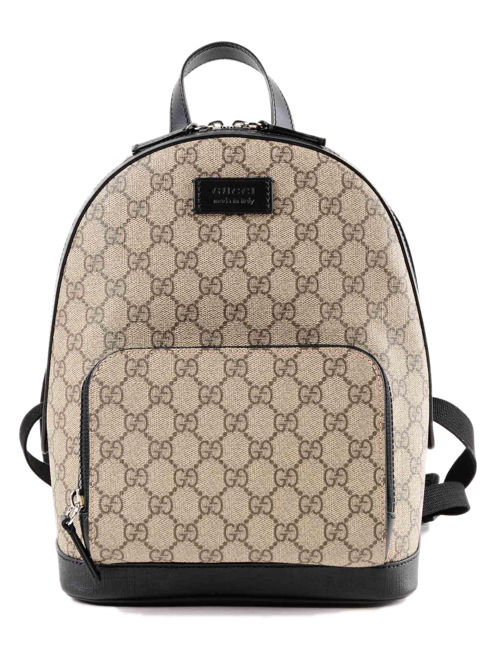 Gucci Canvas GG Supreme Small Backpack for Men - Lyst