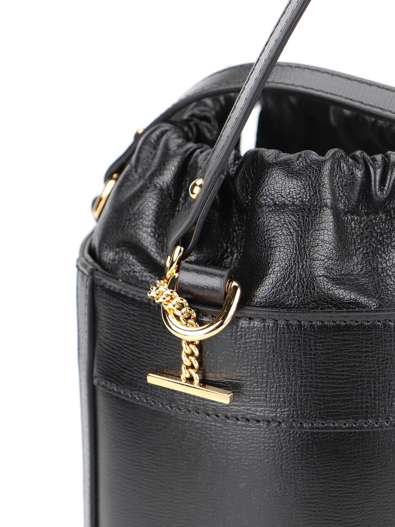 Gucci Leather 1955 Horsebit Bag in Black Lyst