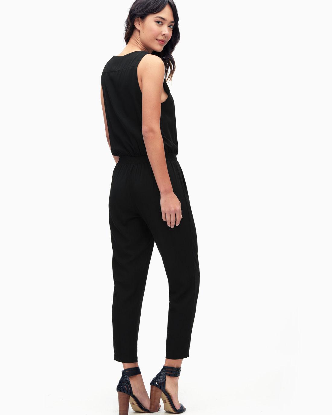 splendid black jumpsuit