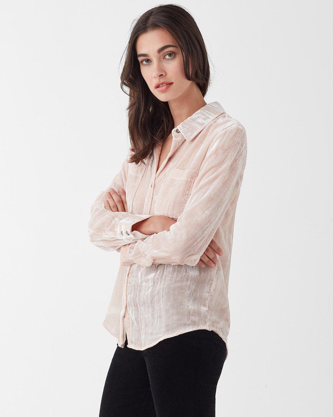 splendid velvet shirt
