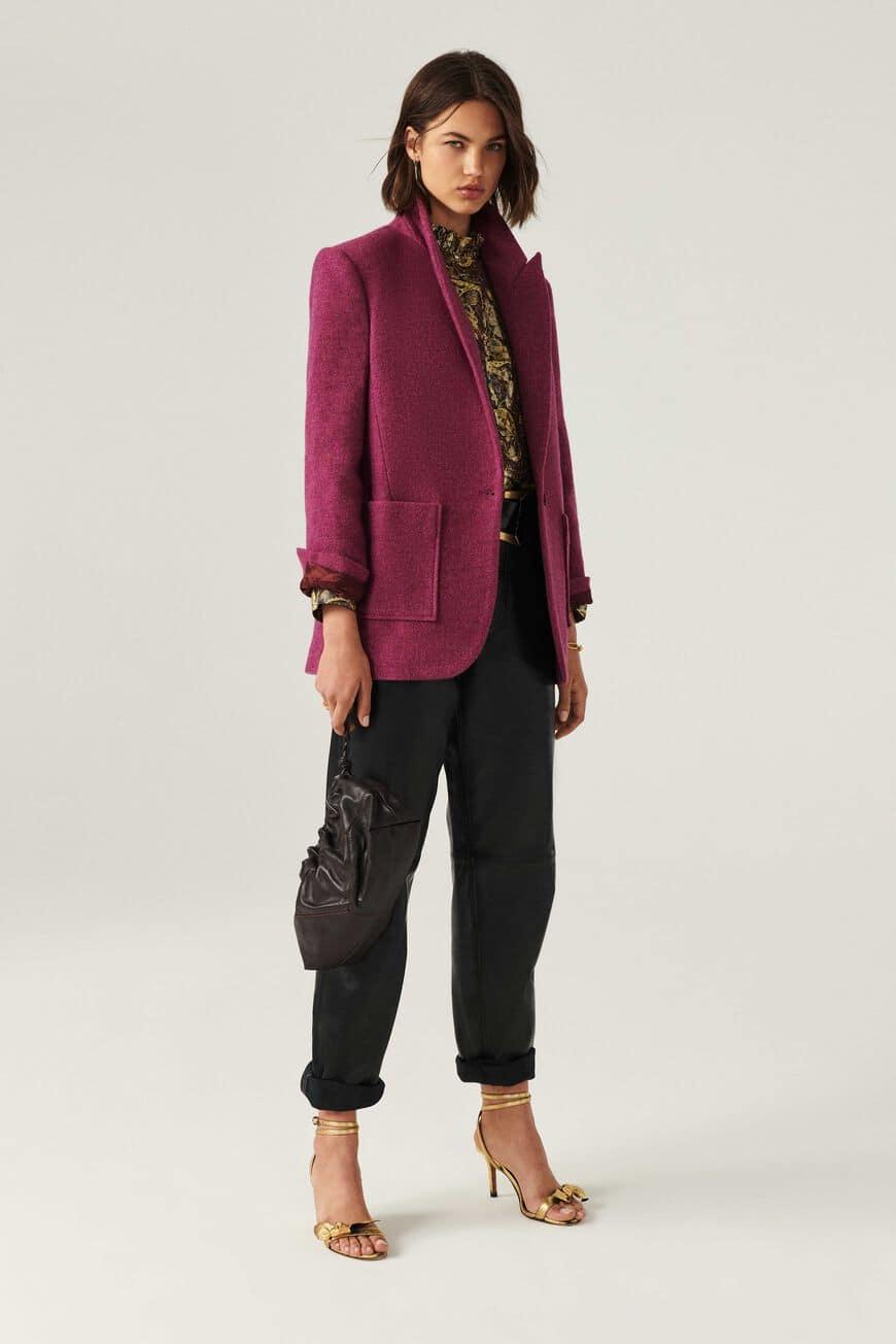 Ba\u0026sh Kost Blazer in Red | Lyst UK